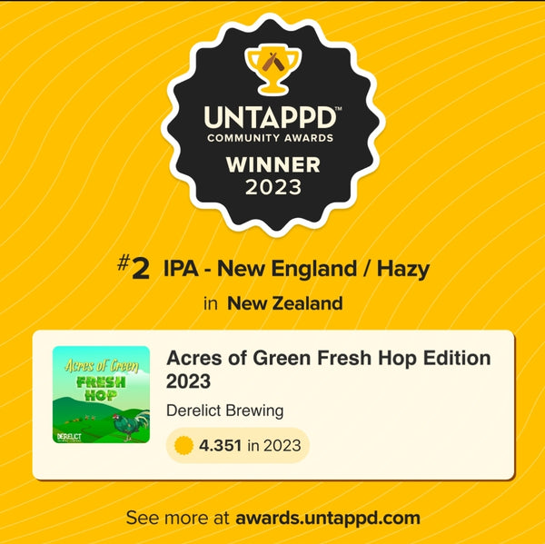Acres of Green 24 Fresh Hop Hazy IPA 🥈💚🌿